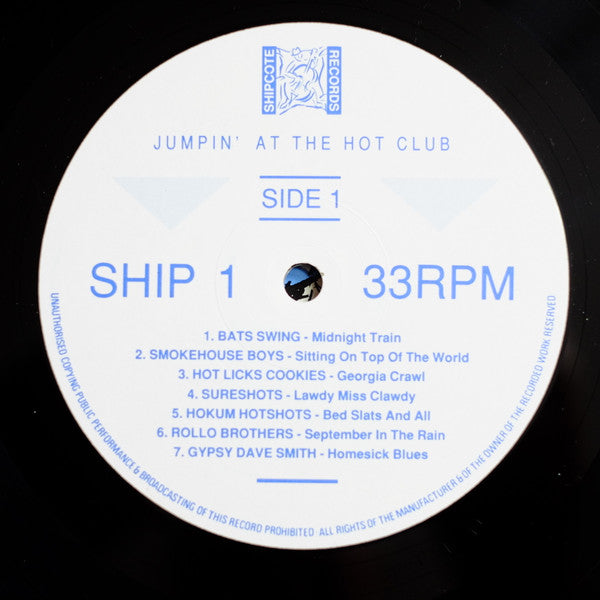 Various : Jumpin' At The Hot Club (LP, Comp)