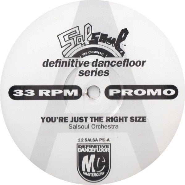 The Salsoul Orchestra : You're Just The Right Size / Runaway (12", Promo)