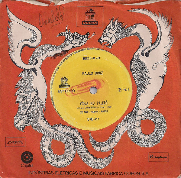 Paulo Diniz : Viola No Paletó (7")