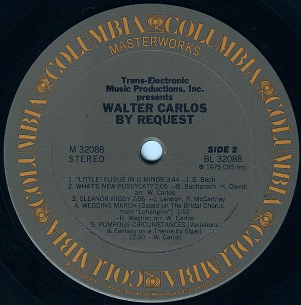 Walter Carlos : By Request (LP, Album)