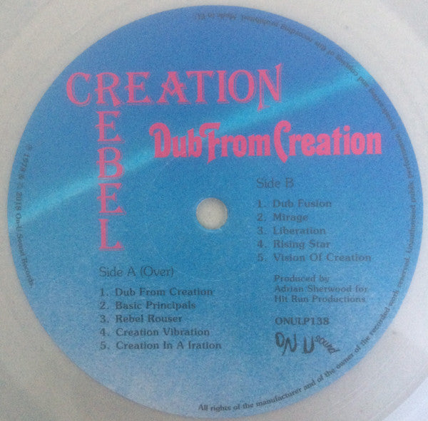 Creation Rebel : Dub From Creation (LP, Ltd, RE, Cle)