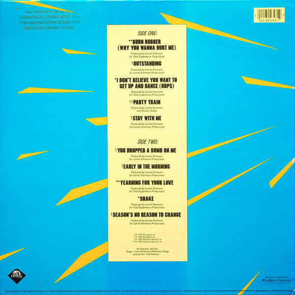 The Gap Band : Gap Gold - Best Of The Gap Band (LP, Comp, 22 )