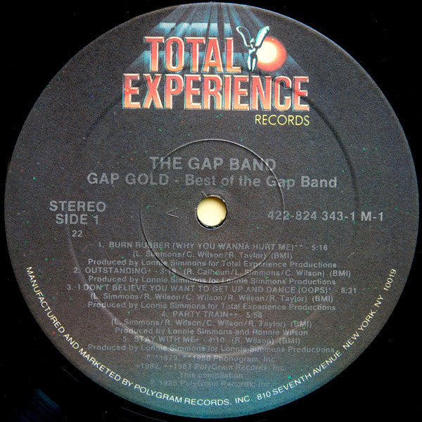 The Gap Band : Gap Gold - Best Of The Gap Band (LP, Comp, 22 )