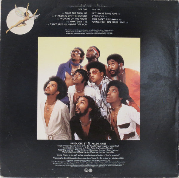 Bar-Kays : Flying High On Your Love (LP, Album, Pit)
