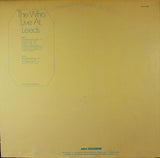 The Who : Live At Leeds (LP, Album, RE)