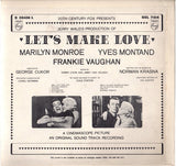 Marilyn Monroe / Yves Montand / Frankie Vaughan : Let's Make Love (LP, Mono)