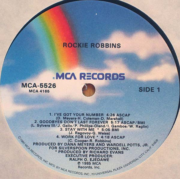 Rockie Robbins : Rockie Robbins (LP, Album, Glo)