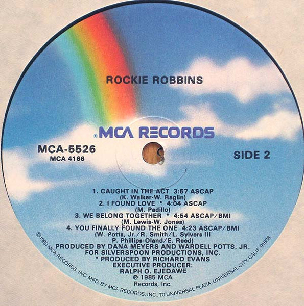 Rockie Robbins : Rockie Robbins (LP, Album, Glo)