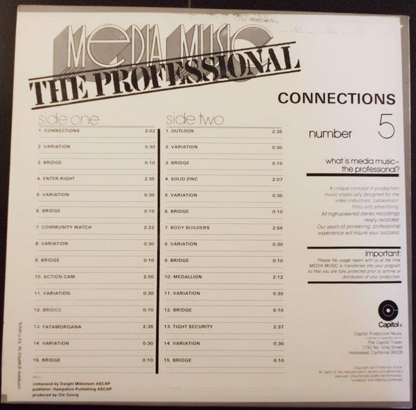 Dwight Mikkelsen : Number 5 - Connections (LP, Album)