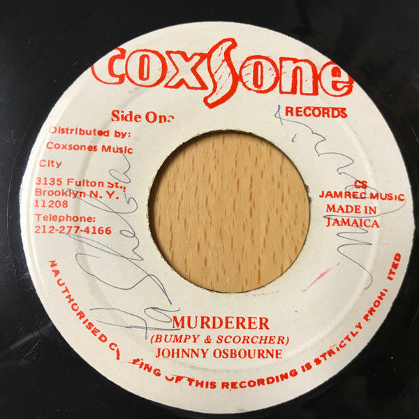 Johnny Osbourne : Murderer (7")