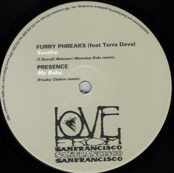 Furry Phreaks / Presence : Remixes (2x12", Ltd)