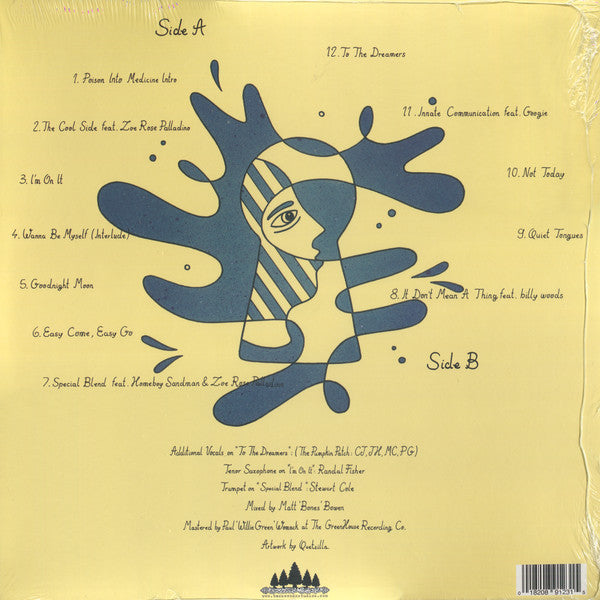 Henry Canyons : Cool Side of the Pillow (LP, Album, Ltd, Blu)