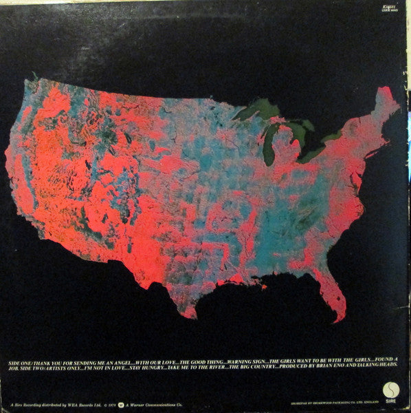 Talking Heads : More Songs About Buildings And Food (LP, Album)