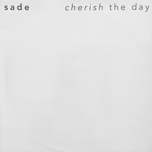 Sade : Cherish The Day (2x12", Promo)