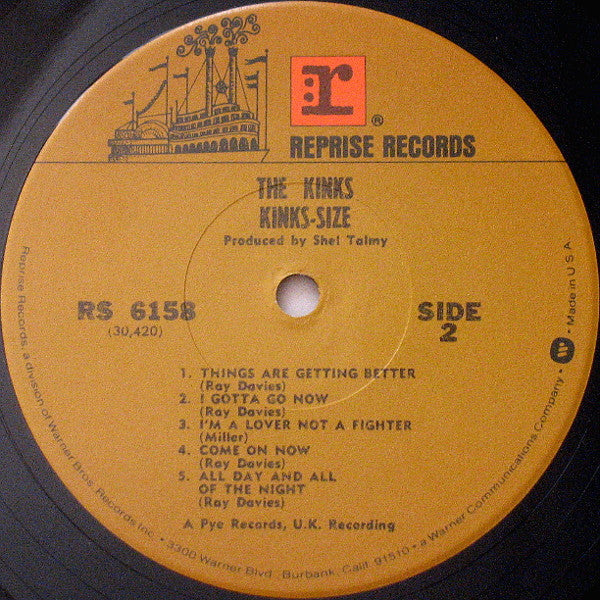 The Kinks : Kinks-Size (LP, Album, RE, Jac)