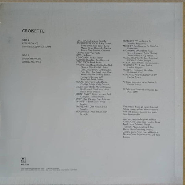 Croisette : Keep It On Ice (LP, Album)