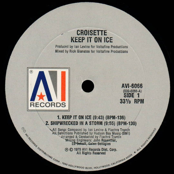Croisette : Keep It On Ice (LP, Album)
