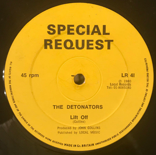 Victor Romero Evans / The Detonators (2) : At The Club / Lift Off (12")