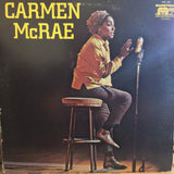 Carmen McRae : Carmen McRae (LP, Album, Promo, Uni)