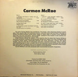 Carmen McRae : Carmen McRae (LP, Album, Promo, Uni)