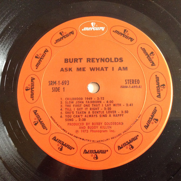 Burt Reynolds : Ask Me What I Am (LP, Album)