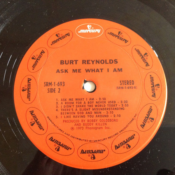 Burt Reynolds : Ask Me What I Am (LP, Album)