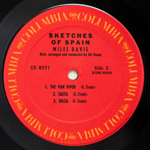 Miles Davis : Sketches Of Spain (LP, Album, RE)
