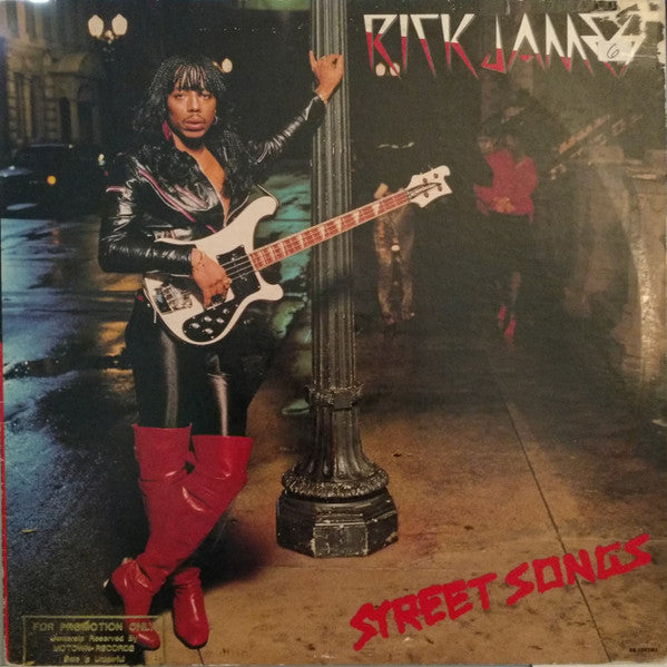 Rick James : Street Songs (LP, Album, Promo, Whi)