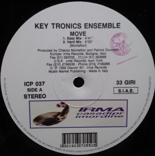 Key Tronics Ensemble : Move (12")