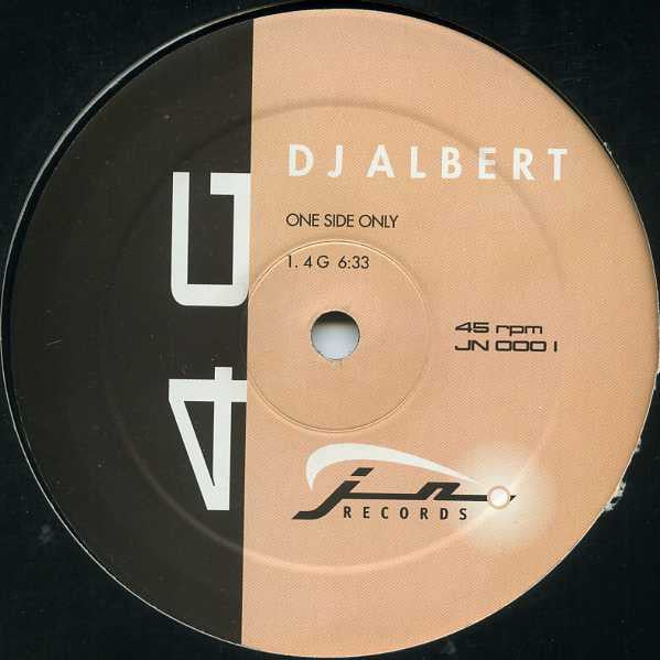 DJ Albert : 4G (12", S/Sided, Promo)
