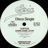 Justice (16) : Gimme Some Lovin' (12", Single, Promo)