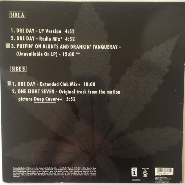 Dr. Dre : Dre Day (12")