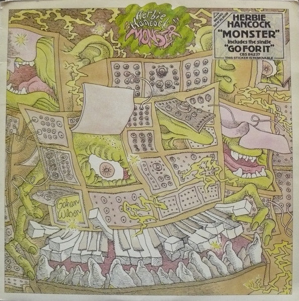 Herbie Hancock : Monster (LP, Album)