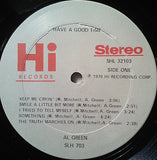 Al Green : Have A Good Time (LP, Album, Pet)