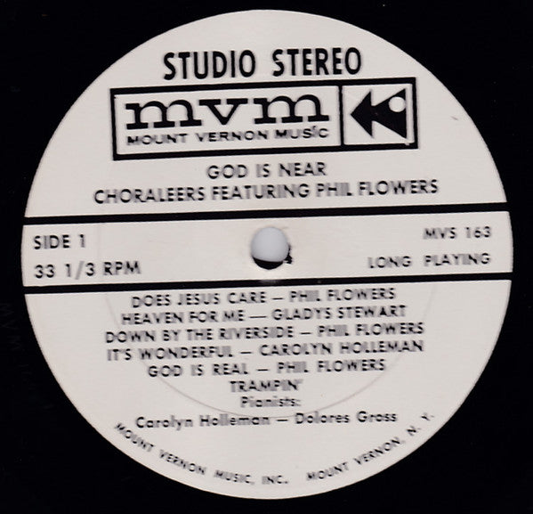 Choraleers* Featuring Phil Flowers : God Is Near (LP, Album)