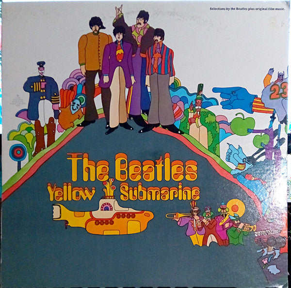 The Beatles : Yellow Submarine (LP, Album, Cap)