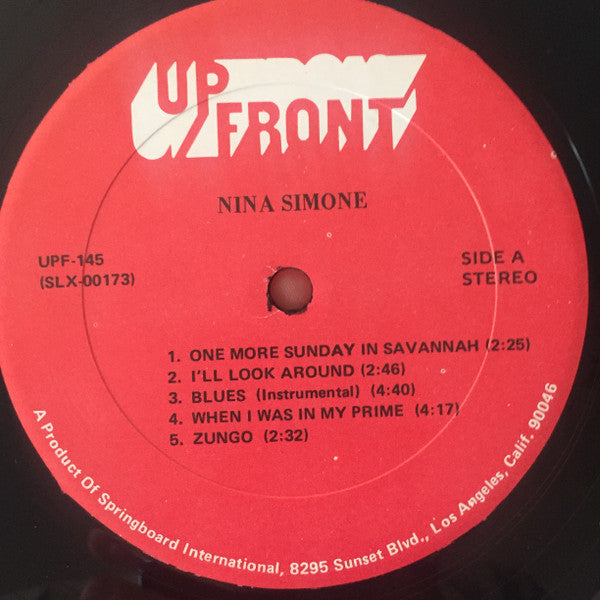Nina Simone : Nina Simone (LP, Album)