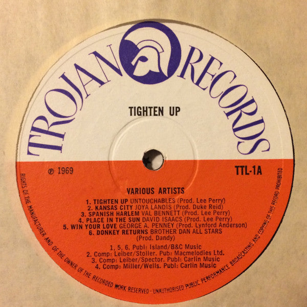 Various : Tighten Up (LP, Comp, RP, Son)