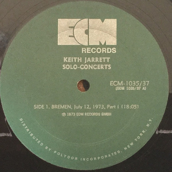 Keith Jarrett : Solo Concerts: Bremen / Lausanne (3xLP, RP, All + Box)