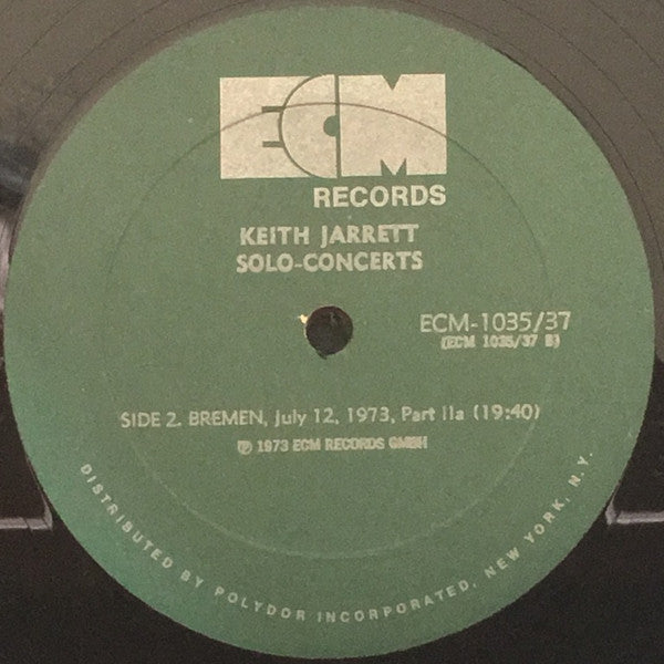 Keith Jarrett : Solo Concerts: Bremen / Lausanne (3xLP, RP, All + Box)