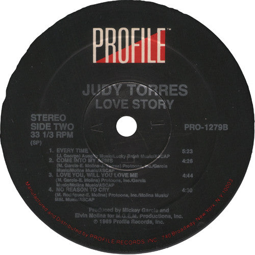 Judy Torres : Love Story (LP, Album)