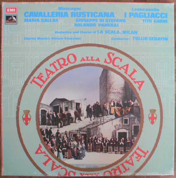 Mascagni* / Leoncavallo* - Maria Callas, Giuseppe Di Stefano, Tito Gobbi, Rolando Panerai, Orchestra Of La Scala, Milan*, Chorus Of La Scala, Milan*, Vittore Veneziani, Tullio Serafin : Cavalleria Rusticana / I Pagliacci (3xLP, RE, RP + Box)