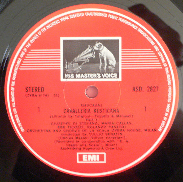 Mascagni* / Leoncavallo* - Maria Callas, Giuseppe Di Stefano, Tito Gobbi, Rolando Panerai, Orchestra Of La Scala, Milan*, Chorus Of La Scala, Milan*, Vittore Veneziani, Tullio Serafin : Cavalleria Rusticana / I Pagliacci (3xLP, RE, RP + Box)