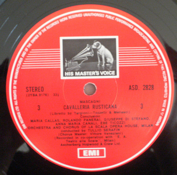 Mascagni* / Leoncavallo* - Maria Callas, Giuseppe Di Stefano, Tito Gobbi, Rolando Panerai, Orchestra Of La Scala, Milan*, Chorus Of La Scala, Milan*, Vittore Veneziani, Tullio Serafin : Cavalleria Rusticana / I Pagliacci (3xLP, RE, RP + Box)