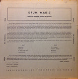 George Jenkins And His All Stars : Drum Magic (LP, Album, Mono, Red)