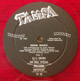 George Jenkins And His All Stars : Drum Magic (LP, Album, Mono, Red)