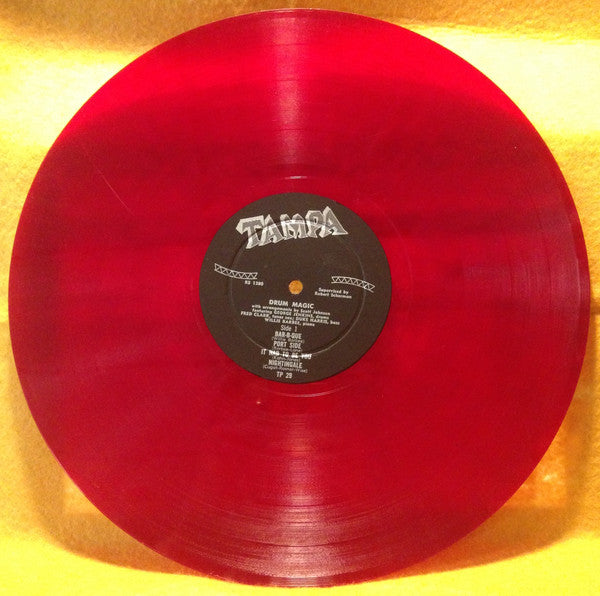 George Jenkins And His All Stars : Drum Magic (LP, Album, Mono, Red)