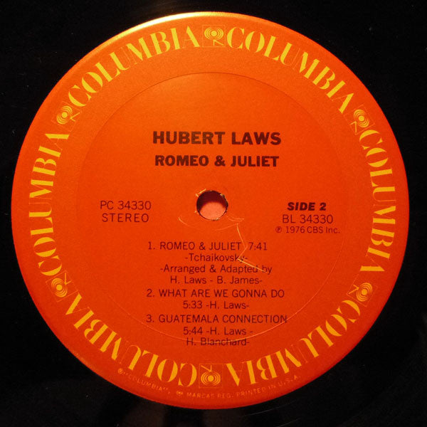 Hubert Laws : Romeo & Juliet (LP, Album, Ter)