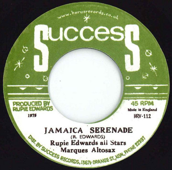 Rupie Edwards All Stars : Jamaica Serenade (7", RE)