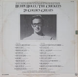 Buddy Holly / The Crickets (2) : 20 Golden Greats (LP, Comp, Glo)